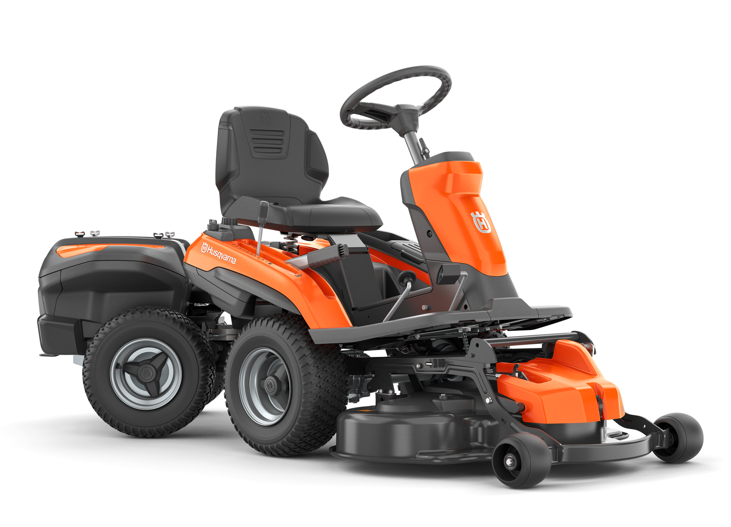 Husqvarna R 200iX AWD Long Range akkumulátoros rider (vágóasztal nélkül) termék fő termékképe